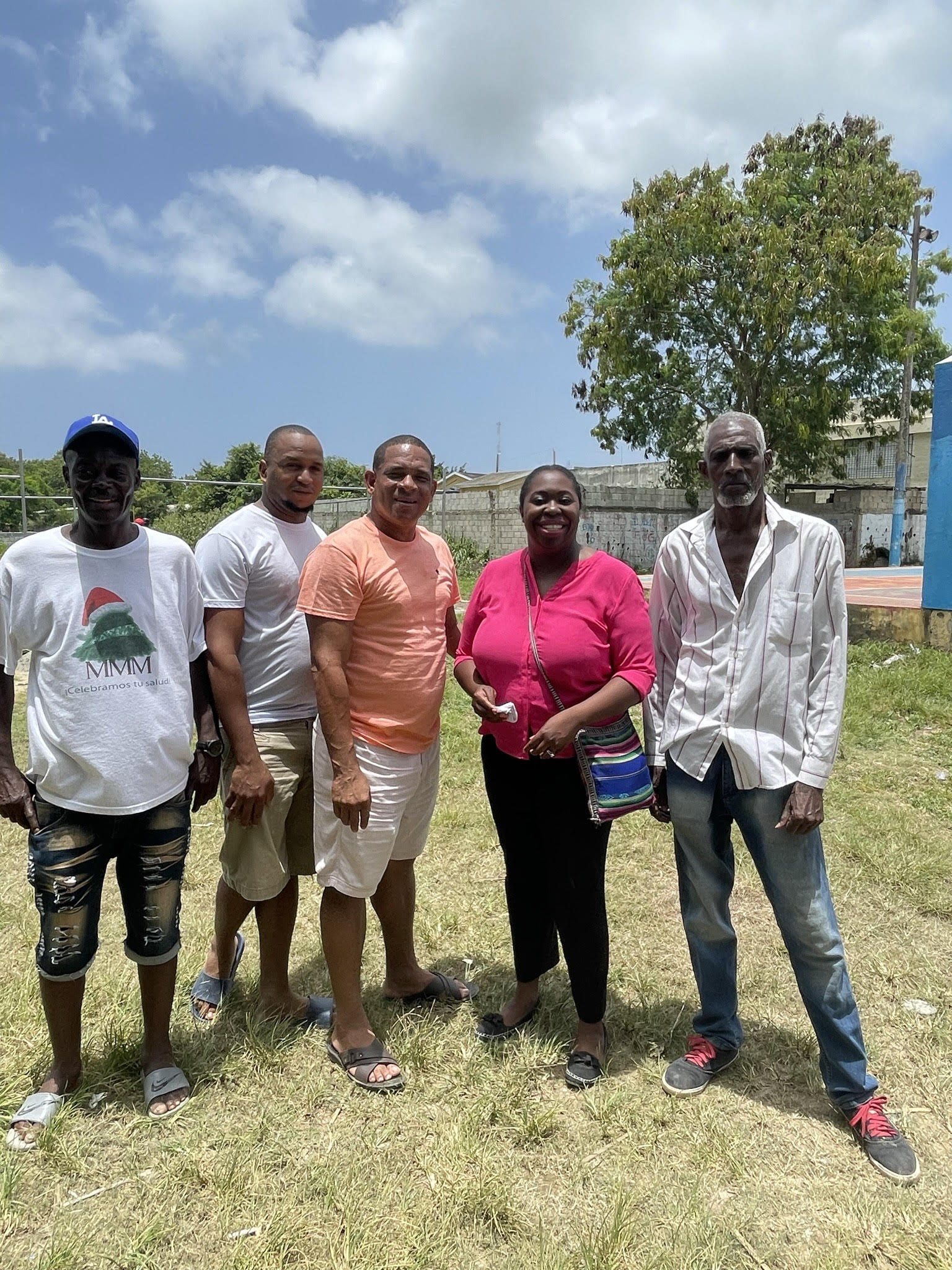 Community members photographed during a Dominican Republic mission